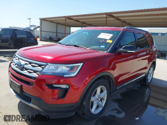 2018 Ford Explorer XLT with VIN 1FM5K7D87JGA31095, listed as a IAAI auction lot 41858003 with 115,219 mi miles and . Bid and sale history available at DreamBid. Image 18.