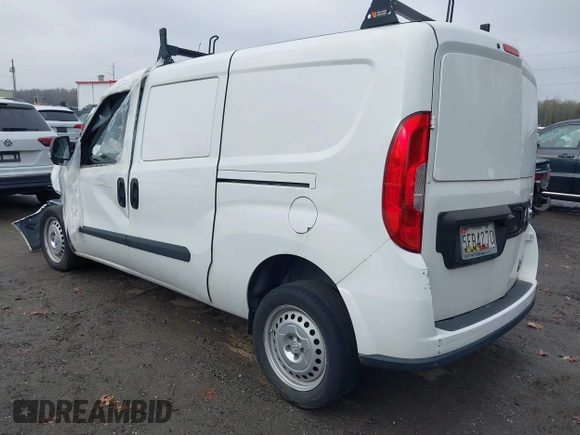 2022 Ram ProMaster City Cargo with VIN ZFB636VP4N6W08900, listed as a IAAI auction lot 40868566 with Not Provided miles and . Bid and sale history available at DreamBid. Image 3.