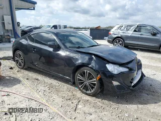2013 Scion FR-S with VIN JF1ZNAA17D1722240, listed as a Copart auction lot 45539005 with 98,960 mi miles and Salvage Title. Bid and sale history available at carsss.com. Image 4.