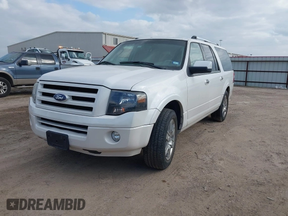 2010 Ford Expedition Max Limited with VIN 1FMJK1K59AEB47656, listed as a IAAI auction lot 41492694 with 143,496 mi miles and . Bid and sale history available at DreamBid. Image 2.
