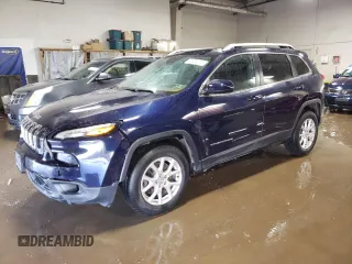 2016 Jeep Cherokee Latitude with VIN 1C4PJMCB5GW112087, listed as a Copart auction lot 48338375 with 128,599 mi miles and Salvage Title. Bid and sale history available at DreamBid. Image 1.
