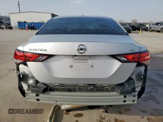 2020 Nissan Sentra SV with VIN 3N1AB8CV8LY226191, listed as a Copart auction lot 48186925 with 84,833 mi miles and Salvage Title. Bid and sale history available at carsss.com. Image 6.