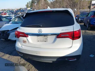 2016 Acura MDX with VIN 5FRYD3H23GB015536, listed as a IAAI auction lot 41424741 with 88,464 mi miles. Bid and sale history available at carsss.com. Image 16.