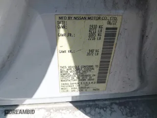 2013 Nissan Altima 2.5 SL with VIN 1N4AL3AP4DC116143, listed as a IAAI auction lot 41645370 with 183,804 mi miles. Bid and sale history available at carsss.com. Image 9.