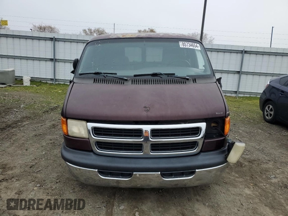 1998 Dodge Cargo Conversion z VIN 2B6HB11Y0WK115037, wystawiony jako Copart lot #85734654 z przebiegiem 142 861 mil mil oraz Nie do naprawy • Non repairable. Historia ofert i sprzedaży dostępna na DreamBid. Obrazek 5.
