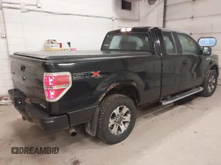 2012 Ford F-150 XL with VIN 1FTFX1EF9CFC58799, listed as a IAAI auction lot 41398542 with 161,764 mi miles. Bid and sale history available at carsss.com. Image 4.