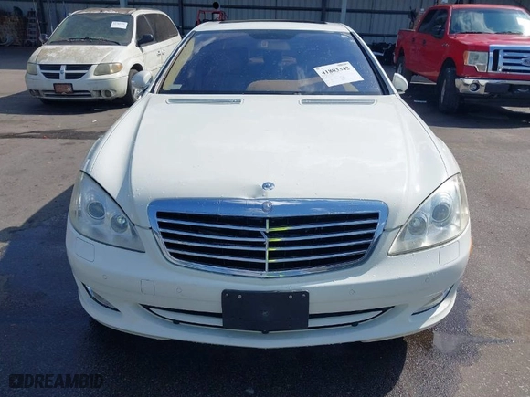2008 Mercedes-Benz S-Class 5.5L V8 with VIN WDDNG86X38A171826, listed as a IAAI auction lot 41803342 with 119,369 mi miles. Bid and sale history available at carsss.com. Image 12.