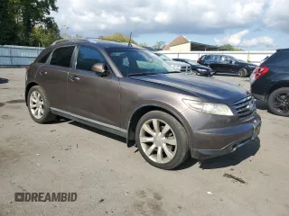 2006 Infiniti FX35 with VIN JNRAS08W56X205983, listed as a Copart auction lot 74978324 with 227,493 mi miles and Clean Title. Bid and sale history available at carsss.com. Image 4.