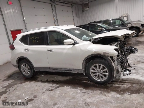 2019 Nissan Rogue SV with VIN KNMAT2MV2KP534835, listed as a IAAI auction lot 41567006 with 56359 miles. Bid and sale history available at carsss.com. Image 13.