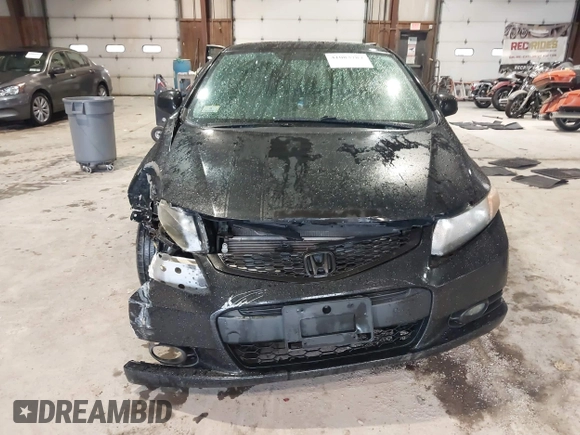 2012 Honda Civic Cpe LX with VIN 2HGFG3B54CH547967, listed as a IAAI auction lot 41083787 with 146,648 mi miles. Bid and sale history available at carsss.com. Image 12.