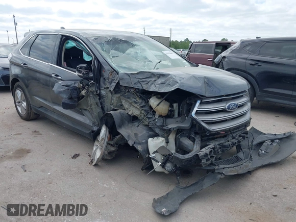 2016 Ford Edge SEL with VIN 2FMPK3J95GBC25316, listed as a IAAI auction lot 42025887 with 1 mi miles. Bid and sale history available at carsss.com. Image 6.