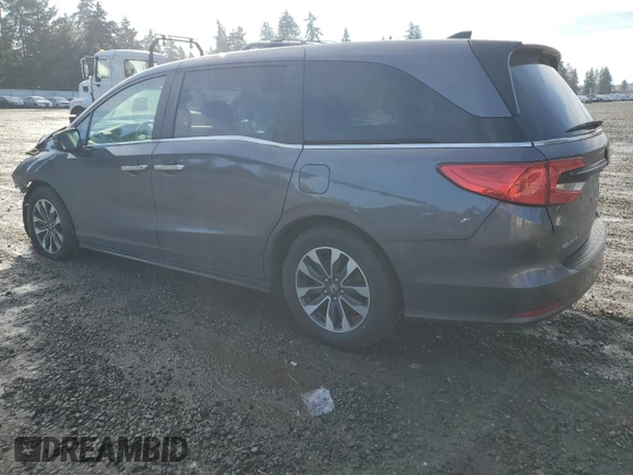 2022 Honda Odyssey EX-L with VIN 5FNRL6H74NB060729, listed as a Copart auction lot 46912765 with 41,023 mi miles and Salvage Title. Bid and sale history available at DreamBid. Image 2.