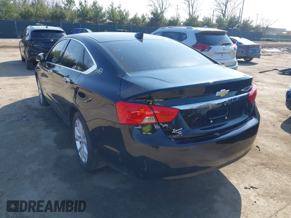 2017 Chevrolet Impala LT with VIN 2G1105S38H9122074, listed as a IAAI auction lot 42009183 with 84,251 mi miles and . Bid and sale history available at DreamBid. Image 3.