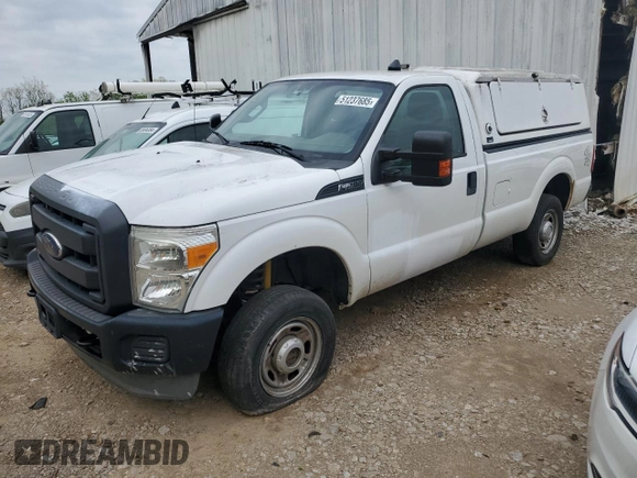 2013 Ford F-250 XL z VIN 1FTBF2B69DEB31067, wystawiony jako Copart lot #55297915 z przebiegiem 267 002 mil mil oraz Czysty tytuł • Clean title. Historia ofert i sprzedaży dostępna na DreamBid. Obrazek 1.