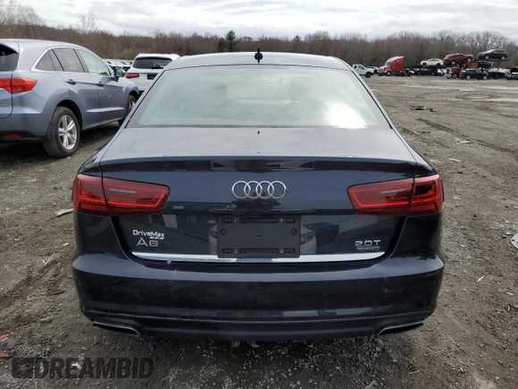 2017 Audi A6 Premium Plus with VIN WAUG8AFC1HN111571, listed as a Copart auction lot 52824935 with 89,012 mi miles and Clean Title. Bid and sale history available at carsss.com. Image 6.