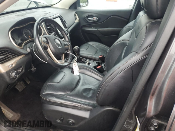 2016 Jeep Cherokee Limited z VIN 1C4PJMDB9GW221327, wystawiony jako Copart lot #64453335 z przebiegiem 139 143 mil mil oraz Szkoda całkowita • Salvage title. Historia ofert i sprzedaży dostępna na DreamBid. Obrazek 7.