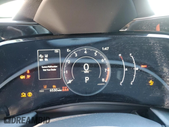 2025 Lexus NX 250 z VIN 2T2ADCAZ7SC016983, wystawiony jako Copart lot #41507125 z przebiegiem 6 530 mil mil oraz Szkoda całkowita • Salvage title. Historia ofert i sprzedaży dostępna na DreamBid. Obrazek 9.
