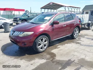 2009 Nissan Murano SL with VIN JN8AZ18W29W110796, listed as a IAAI auction lot 41925677 with 203,752 mi miles. Bid and sale history available at carsss.com. Image 18.