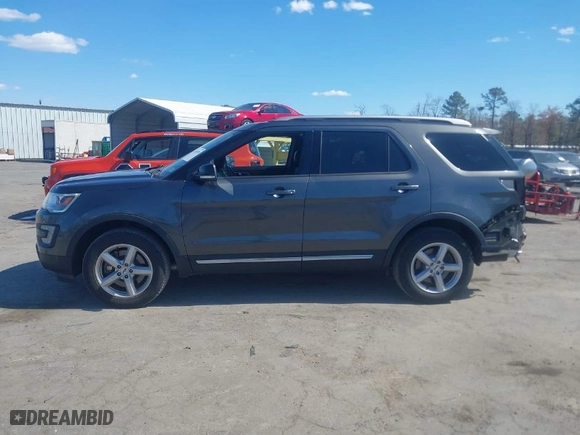 2017 Ford Explorer XLT with VIN 1FM5K8DH8HGE34115, listed as a IAAI auction lot 41890708 with 56,511 mi miles. Bid and sale history available at carsss.com. Image 14.