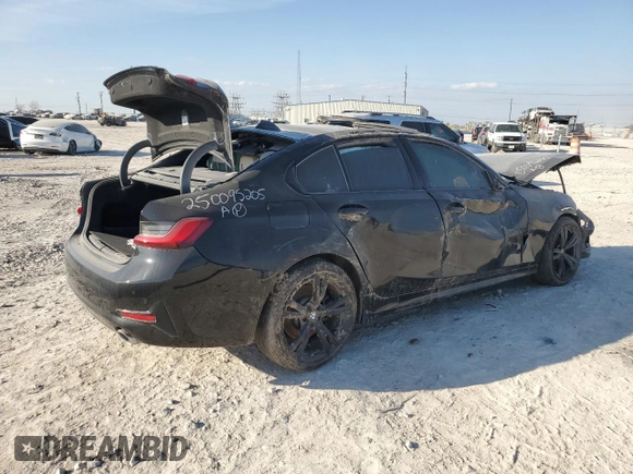 2021 BMW 3 Series 330i z VIN 3MW5R1J05M8C13650, wystawiony jako Copart lot #46793555 z przebiegiem Nie podano mil oraz Nie do naprawy • Non repairable. Historia ofert i sprzedaży dostępna na DreamBid. Obrazek 3.