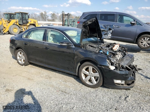 2015 Volkswagen Passat 1.8T Limited Edition with VIN 1VWAT7A37FC093455, listed as a Copart auction lot 49181295 with 0 mi miles and Salvage Title. Bid and sale history available at carsss.com. Image 4.