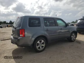 2013 Honda Pilot EX-L with VIN 5FNYF4H50DB017543, listed as a Copart auction lot 59842665 with 119,864 mi miles and Salvage title. Bid and sale history available at DreamBid. Image 3.