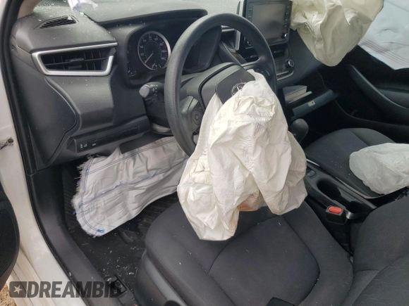 2021 Toyota Corolla LE with VIN 5YFEPMAE7MP186795, listed as a Copart auction lot 50960865 with Not Provided miles and Salvage Title. Bid and sale history available at DreamBid. Image 8.
