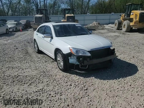2012 Chrysler 200 Limited with VIN 1C3CCBCG5CN264108, listed as a Copart auction lot 55779105 with 131,300 mi miles and Clean Title. Bid and sale history available at DreamBid. Image 14.
