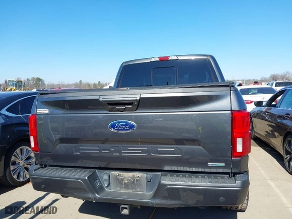 2018 Ford F-150 XL with VIN 1FTEW1EG6JFE55921, listed as a IAAI auction lot 41650184 with 95,712 mi miles. Bid and sale history available at carsss.com. Image 16.