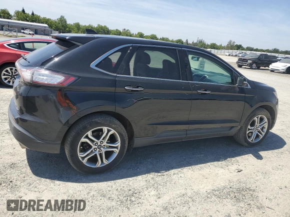 2017 Ford Edge Titanium z VIN 2FMPK4K91HBB28832, wystawiony jako Copart lot #55677655 z przebiegiem 95 457 mil mil oraz Szkoda całkowita • Salvage title. Historia ofert i sprzedaży dostępna na DreamBid. Obrazek 3.