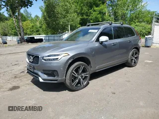2017 Volvo XC90 R-Design with VIN YV4BC0PM2H1124797, listed as a Copart auction lot 58157644 with 106,770 mi miles and Salvage Title. Bid and sale history available at carsss.com. Image 1.