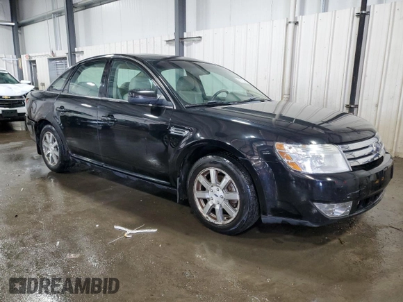 2008 Ford Taurus SEL with VIN 1FAHP24W58G180836, listed as a Copart auction lot 80875384 with 169,685 mi miles and Salvage Title. Bid and sale history available at carsss.com. Image 4.