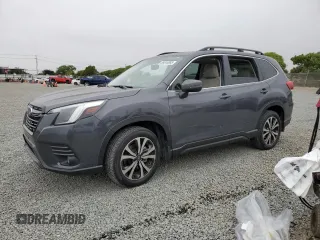 2022 Subaru Forester Limited z VIN JF2SKAPC3NH507588, wystawiony jako Copart lot #59518985 z przebiegiem 29 558 mil mil oraz Szkoda całkowita • Salvage title. Historia ofert i sprzedaży dostępna na DreamBid. Obrazek 1.