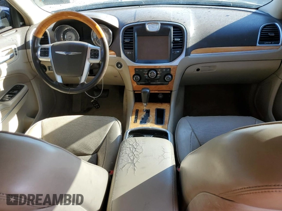 2012 Chrysler 300 with VIN 2C3CCAET0CH225360, listed as a Copart auction lot 49390985 with 262,817 mi miles and Salvage Title. Bid and sale history available at carsss.com. Image 8.