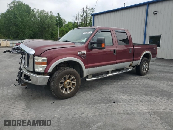 2008 Ford F-250 XL with VIN 1FTSW21R98EC25872, listed as a Copart auction lot 60349775 with Not provided miles and Salvage title. Bid and sale history available at DreamBid. Image 1.