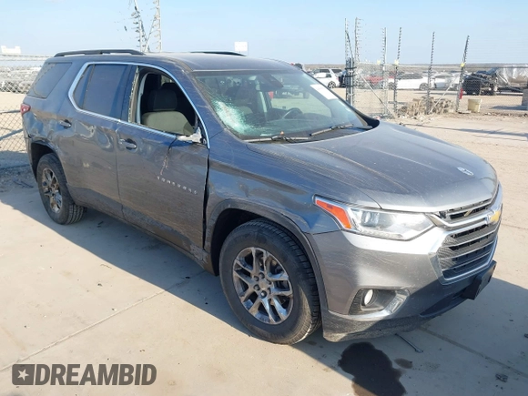2020 Chevrolet Traverse LT Cloth with VIN 1GNEVMKW3LJ192276, listed as a IAAI auction lot 41537557 with 114,740 mi miles and . Bid and sale history available at DreamBid. Image 1.