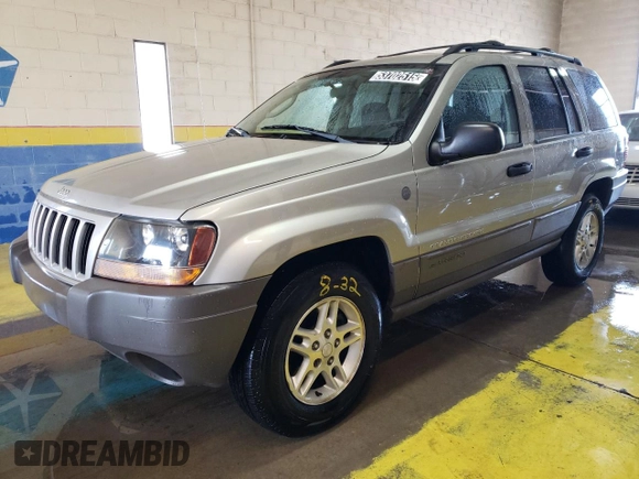 2004 Jeep Grand Cherokee Laredo z VIN 1J4GW48S24C327184, wystawiony jako Copart lot #53702515 z przebiegiem 151 411 mil mil oraz Czysty tytuł • Clean title. Historia ofert i sprzedaży dostępna na DreamBid. Obrazek 1.