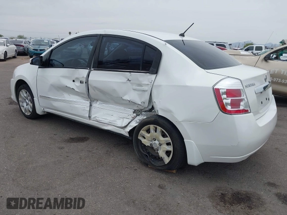 2010 Nissan Sentra S with VIN 3N1AB6AP6AL664842, listed as a IAAI auction lot 42370025 with 170,031 mi miles and . Bid and sale history available at DreamBid. Image 3.