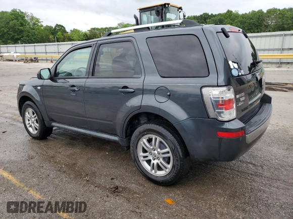 2009 Mercury Mariner Premier with VIN 4M2CU877X9KJ17955, listed as a Copart auction lot 56878845 with 165,626 mi miles and Salvage title. Bid and sale history available at DreamBid. Image 2.