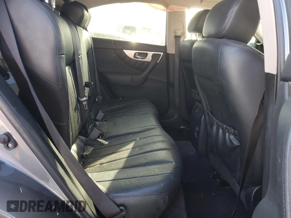 2016 Infiniti QX70 with VIN JN8CS1MU1GM671954, listed as a Copart auction lot 52719215 with Not Provided miles and Salvage Title. Bid and sale history available at DreamBid. Image 10.
