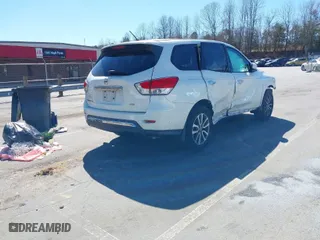 2014 Nissan Pathfinder SV with VIN 5N1AR2MM8EC734437, listed as a IAAI auction lot 41833985 with 159,994 mi miles. Bid and sale history available at carsss.com. Image 4.
