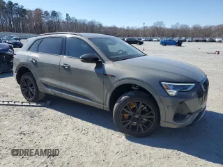 2023 Audi e-tron Chronos with VIN WA1VABGE2PB025202, listed as a Copart auction lot 89198375 with 6,980 mi miles and Salvage title. Bid and sale history available at DreamBid. Image 4.