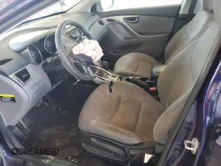 2013 Hyundai Elantra GLS with VIN 5NPDH4AE4DH440047, listed as a Copart auction lot 57456945 with 190,665 mi miles and Salvage title. Bid and sale history available at DreamBid. Image 7.