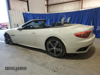 2015 Maserati GranTurismo Sport with VIN ZAM45VMA2F0143684, listed as a Copart auction lot 56464915 with 48,303 mi miles and Salvage title. Bid and sale history available at DreamBid. Image 2.