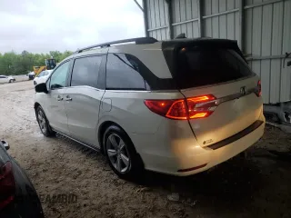 2019 Honda Odyssey EX-L with VIN 5FNRL6H76KB045998, listed as a Copart auction lot 51854455 with 42,558 mi miles and Salvage Title. Bid and sale history available at carsss.com. Image 2.