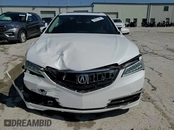 2016 Acura TLX Technology with VIN 19UUB3F5XGA001811, listed as a Copart auction lot 53371485 with Not provided miles and Salvage title. Bid and sale history available at DreamBid. Image 13.