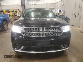 2018 Dodge Durango Citadel Anodized Platinum with VIN 1C4RDJEGXJC182877, listed as a Copart auction lot 83068134 with 84,545 mi miles and Salvage title. Bid and sale history available at DreamBid. Image 5.