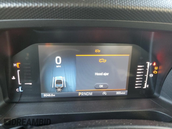 2024 Ford Ranger XL with VIN 1FTER4PH5RLE69191, listed as a Copart auction lot 54890885 with 8,046 mi miles and Salvage title. Bid and sale history available at DreamBid. Image 9.