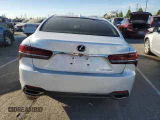 2020 Lexus LS with VIN JTHD51FF5L5012803, listed as a Copart auction lot 75730534 with 30,365 mi miles and Salvage Title. Bid and sale history available at carsss.com. Image 6.