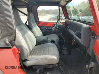 1993 Jeep Wrangler "S" with VIN 1J4FY19P6PP253652, listed as a Copart auction lot 54311795 with 308,487 mi miles and Clean Title. Bid and sale history available at carsss.com. Image 10.